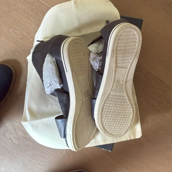 Eileen Fisher Sport Tumbled Nubuck Sneaker Sandal EUC - Picture 4 of 7